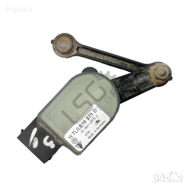 Заден десен датчик ниво въздушно окачване Volkswagen Touareg I (7L) 2002-2010 ID: 142498, снимка 1