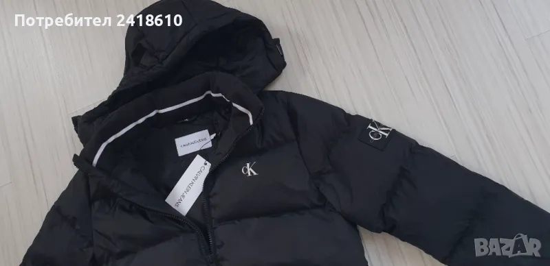 Calvin Klein Mens Down Water Repellent Jacket Size M НОВО! ОРИГИНАЛ! Мъжко Зимно пухено Яке!, снимка 1