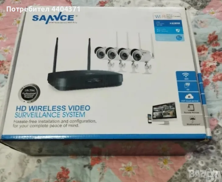 Комплект видео наблюдение, снимка 1