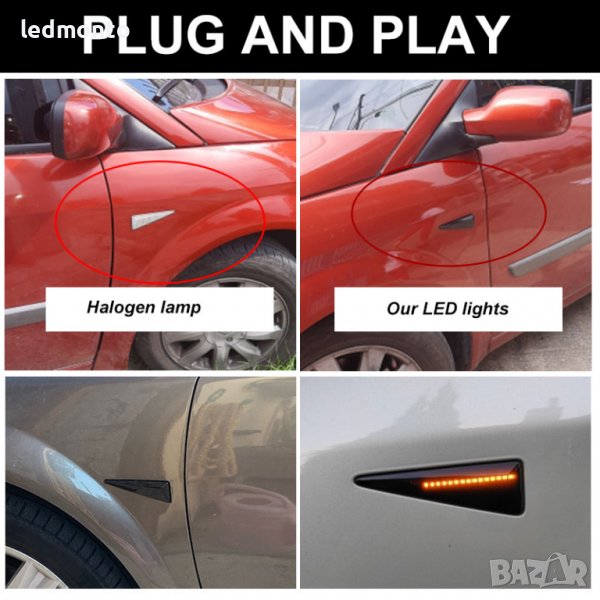 Мигач Dacia Logan 2  Мигачи  калник мигачи бягащи Sandero Duster, снимка 1