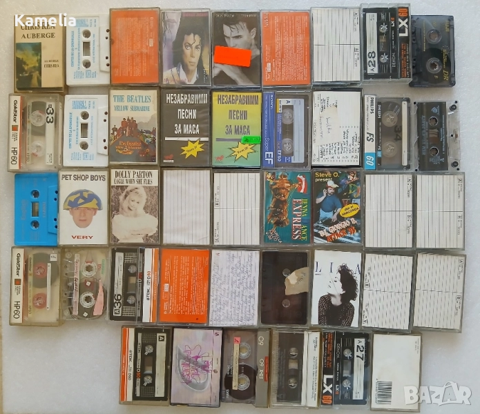 Лот: аудиокасети - музика от '80 и '90г., снимка 1