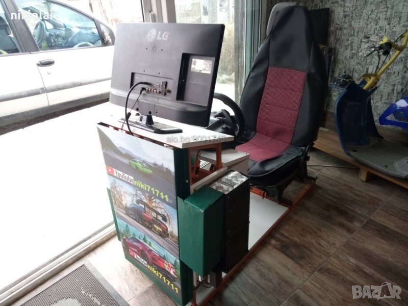 Симулатор на Logitech g 920 с Xbox series s с монетник и ръчна спирачка , снимка 1