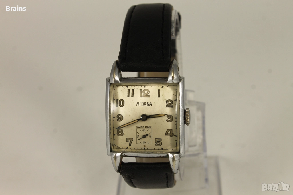 1930's Art Deco MEDANA Швейцарски Ръчен Часовник, снимка 1