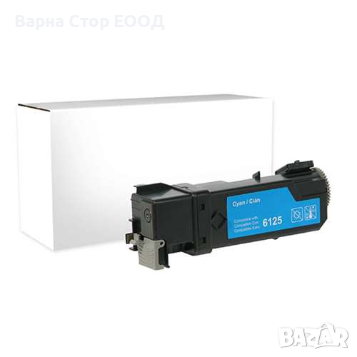 106R01331 съвместима тонер касета за Xerox Phaser 6125, Cyan (1K), снимка 1