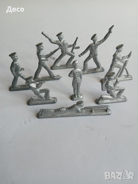 Стари метални руски фигурки фойници., снимка 1