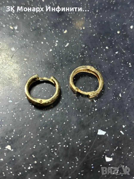 Златни обеци, снимка 1