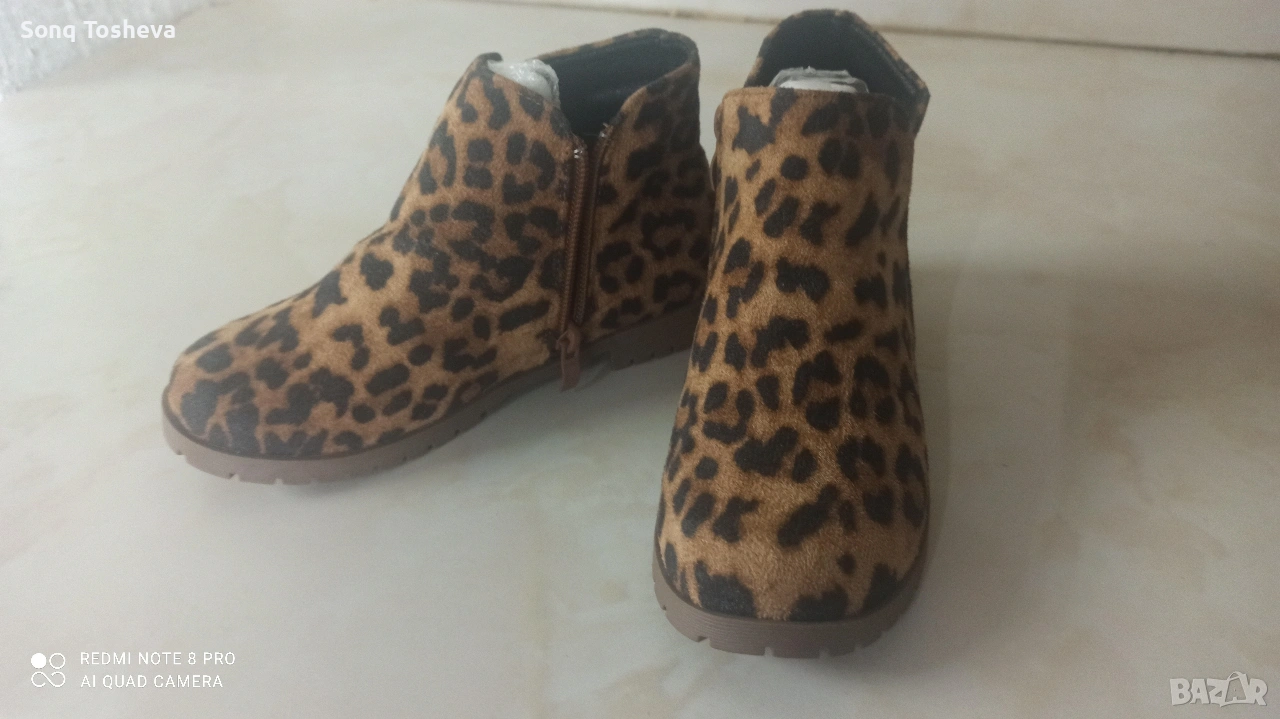 нови детски леопардови обувки 29 номер, снимка 1