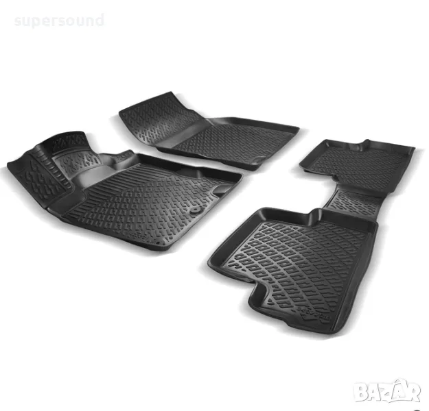 Гумени стелки съвместими с Nissan Qashqai 2006-2013, снимка 1