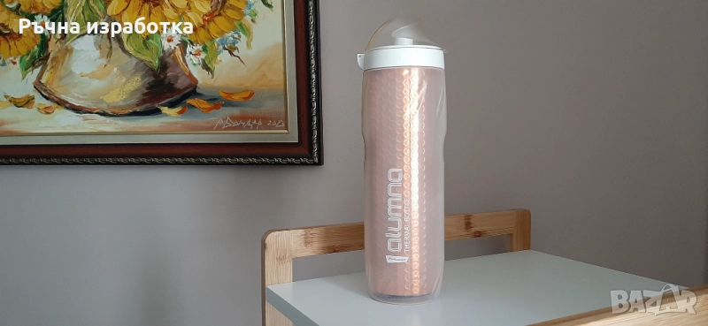 polisport alumna bottle 500мл бидон за велосипед бутилка кошница термо, снимка 1