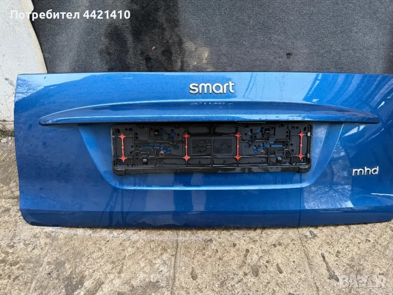 Заден капак Smart Fortwo w451 2007-2014, снимка 1