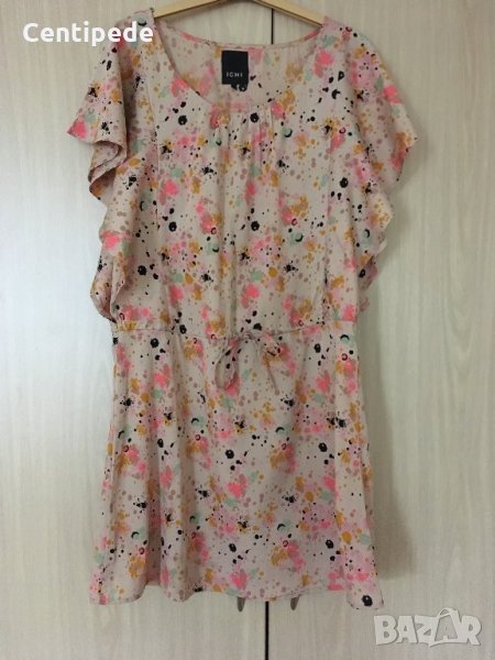 Сатенена рокля ICHI, снимка 1