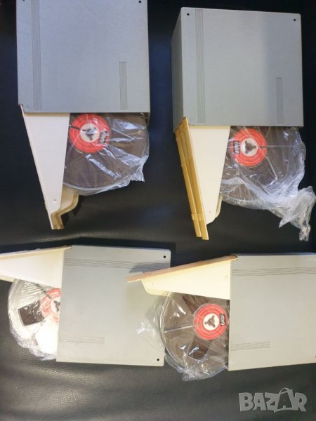 13см магнетофонни ролки BASF С лента и  пластмасова кутия. По 15лв./бр., снимка 1