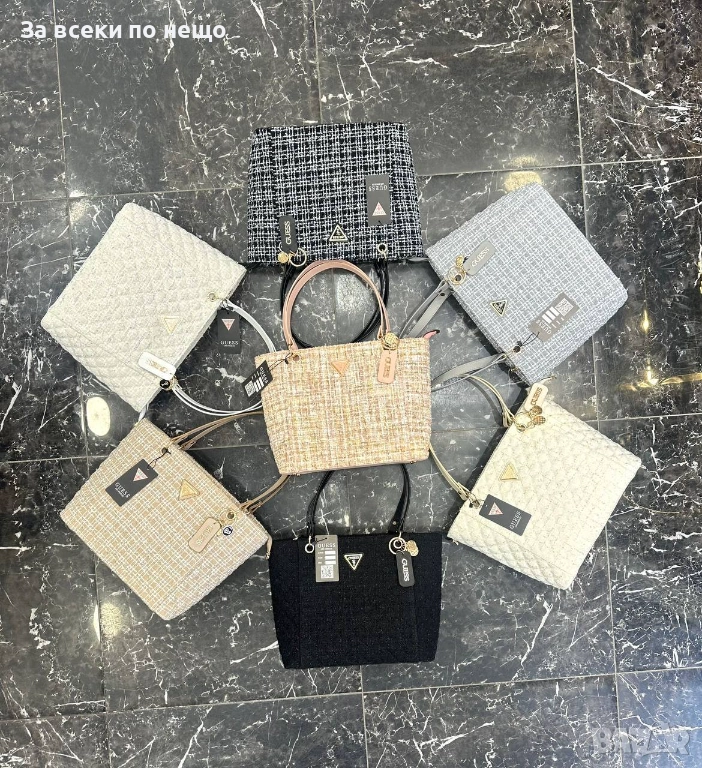 Guess Дамска Чанта Шанел - Налични Различни Цветове Код SK327, снимка 1