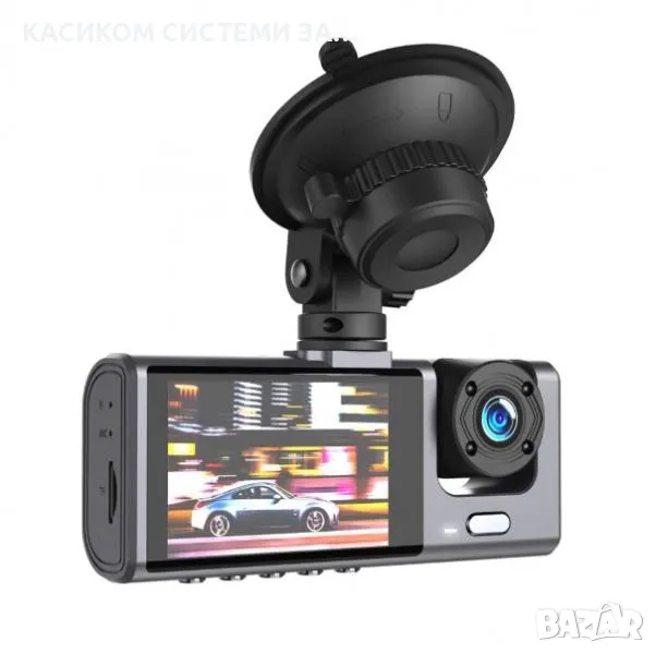 Авторегистратор XO Dash Camera XJ03, 1080p, 2 камери, снимка 1