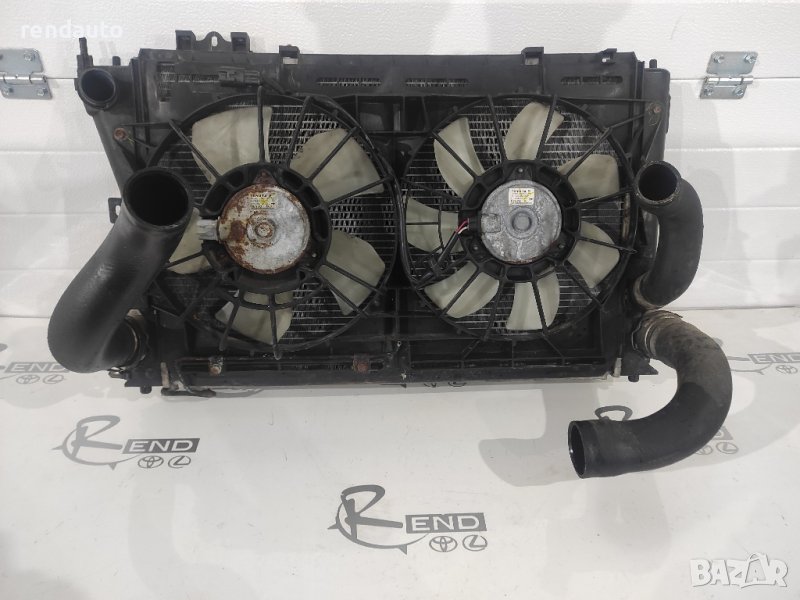 Дифузьор с перки Corolla Verso 2004-2009 2AD JD127100-2220 DT422750-0310, снимка 1