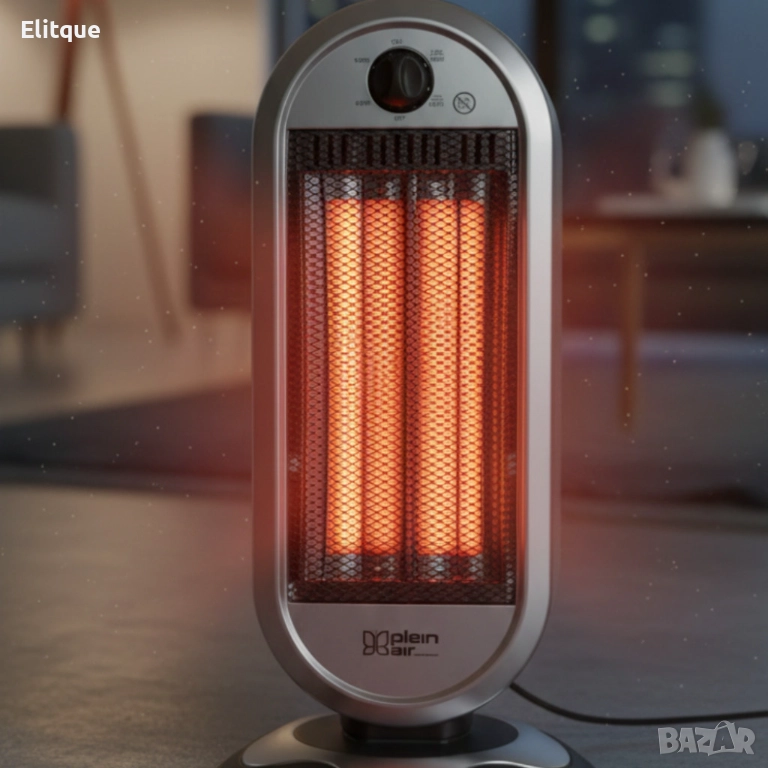 Plein Air Carbon Tower (CAN-900) – Инфрачервен нагревател с автоматично завъртане и защита против пр, снимка 1