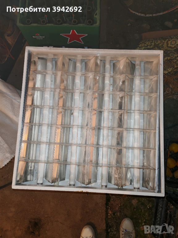 Луминисценти осветителни тела за окачен таван , снимка 1