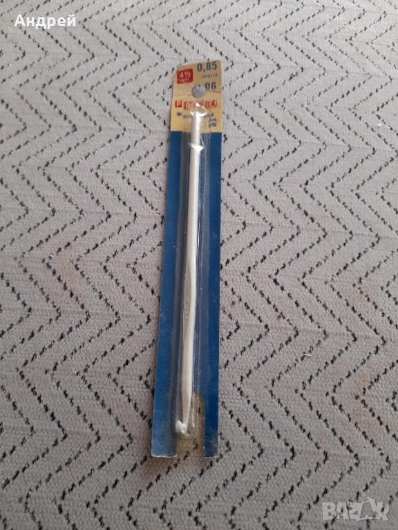 Стара игла за плетене Perlinox, снимка 1