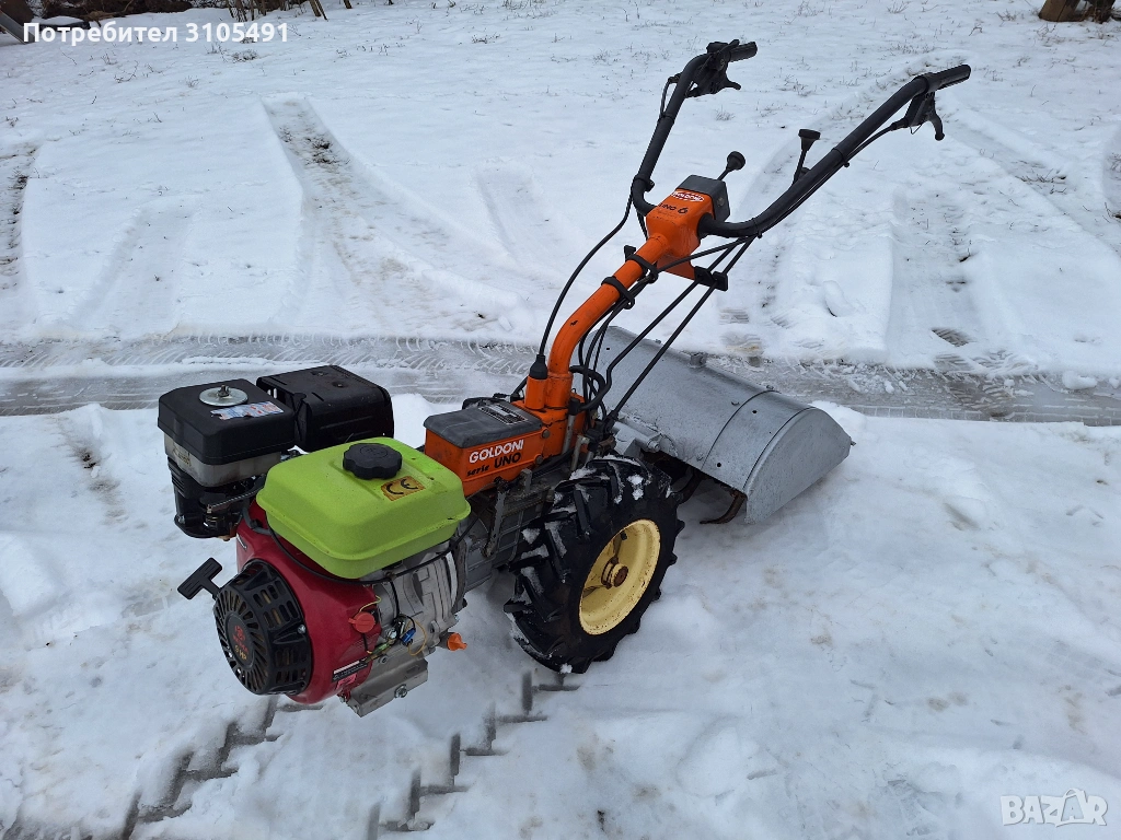 Фреза с мотоблок 9к.с. Goldoni 2+2 скорости италианска, снимка 1