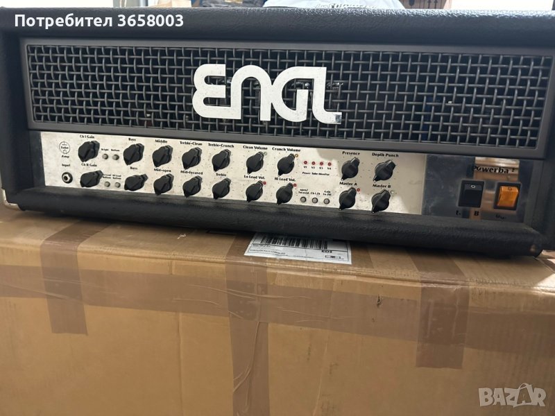 ENGL Powerball 1 + Z5 footswitch - 100 ватов китарен лампов усилвтел, снимка 1