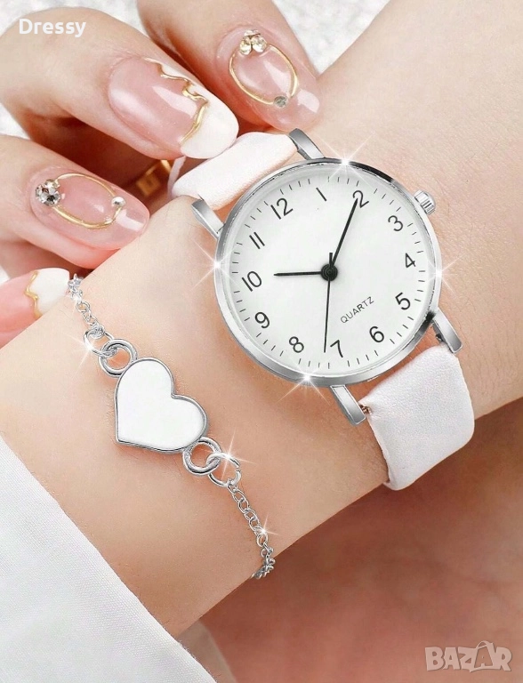 Дамски часовник с гривна, снимка 1