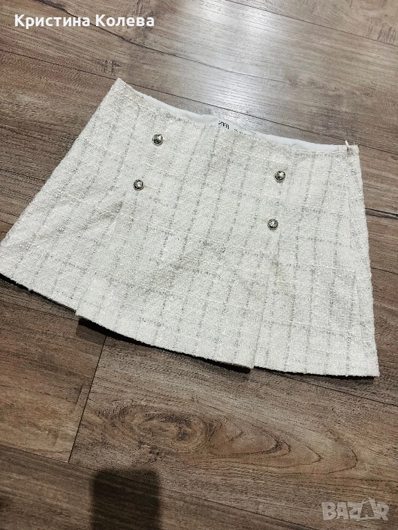 Пола от букле Zara, снимка 1