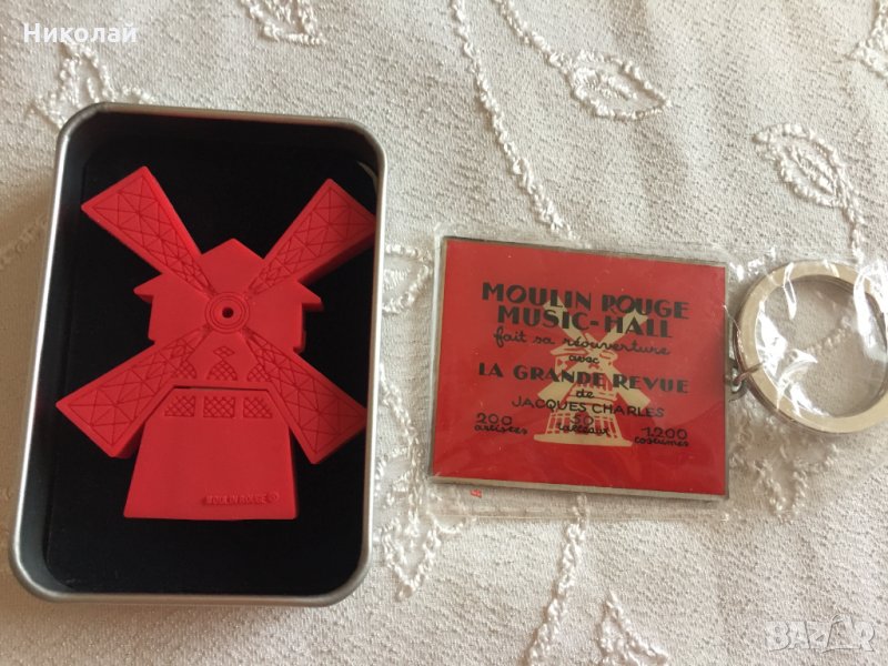 Колекционерски ключодържател и флаш памет 4GB Moulin Rouge / Мулен Руж, официален лицензиран продукт, снимка 1