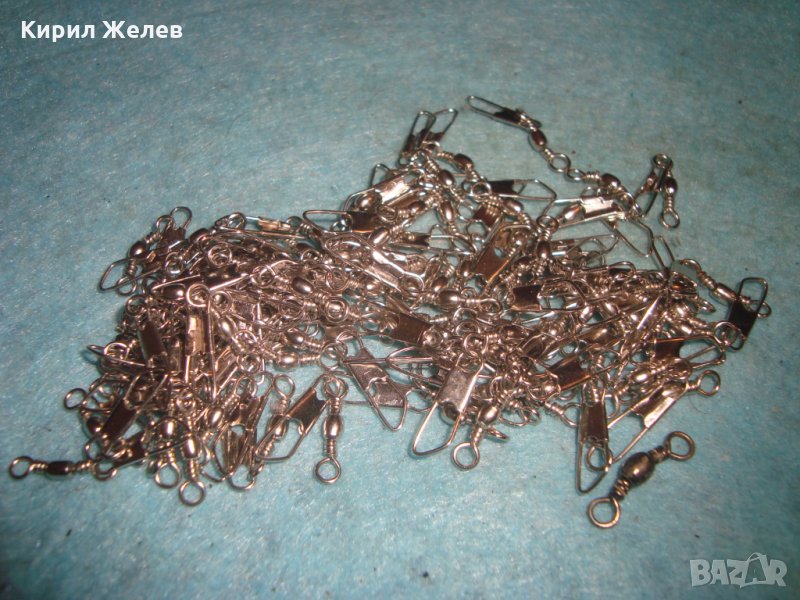 ГОЛЯМ Лот БЕЗОПАСНИ ИГЛИ ВИСУЛКИ от СТОМАНА - МАТЕРИАЛ за ХЕНД МЕЙД БИЖУТА ЧИСТО НОВИ 22805, снимка 1