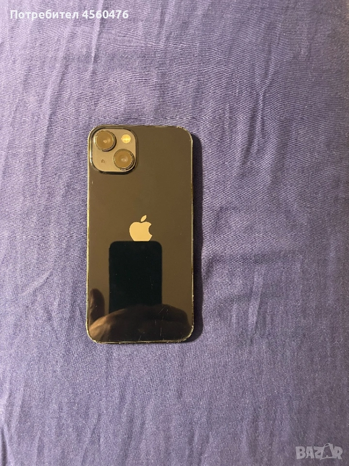 iPhone 13 128 gb midnight черен 80% батерия, снимка 1