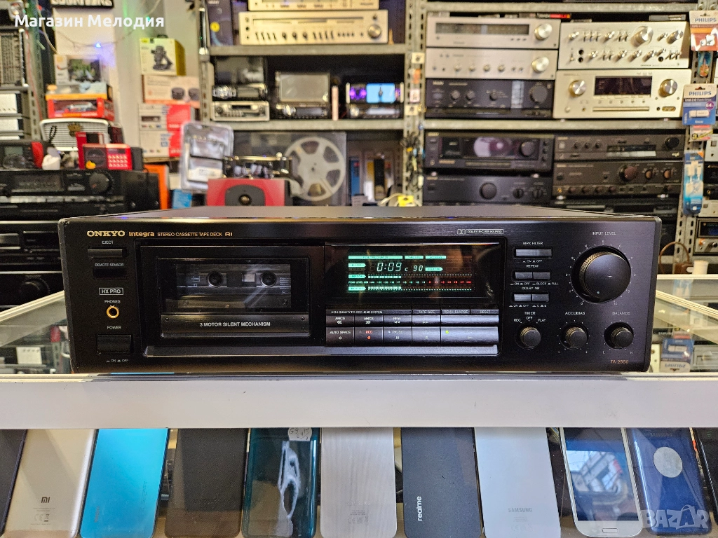 Касетен дек ONKYO TA-2850  В отлично техническо и визуално състояние., снимка 1