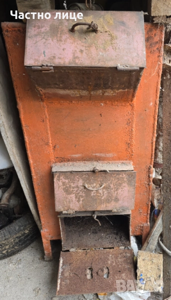 Котел с водна риза за отопление с твърдо гориво, снимка 1