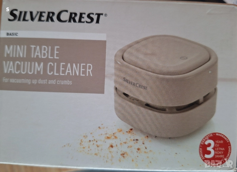 мини прахосмукачка за изсмукване на прах и трохи на батерия на Silver Crest , снимка 1