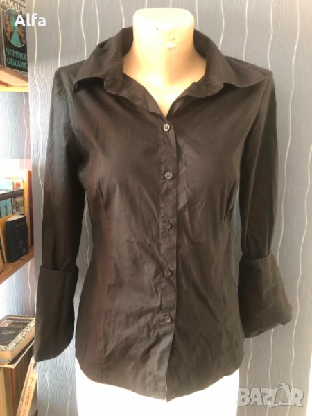 черна риза, размер М, снимка 1