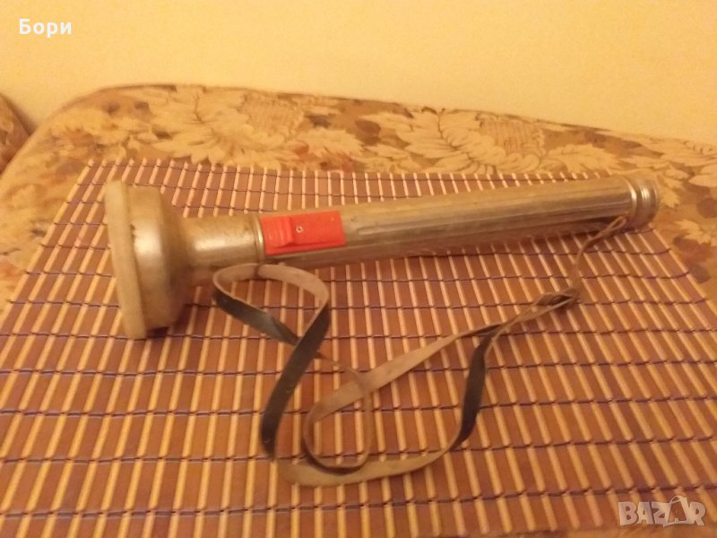 Стар фенер с батерии /1, снимка 1