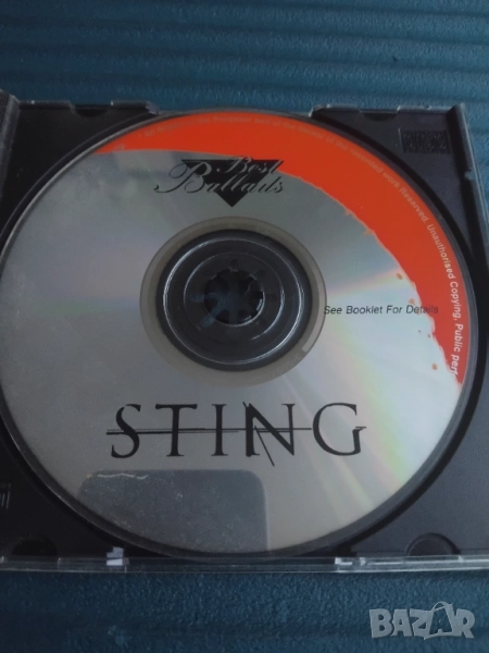 Sting – Best Ballads - матричен диск музика, снимка 1