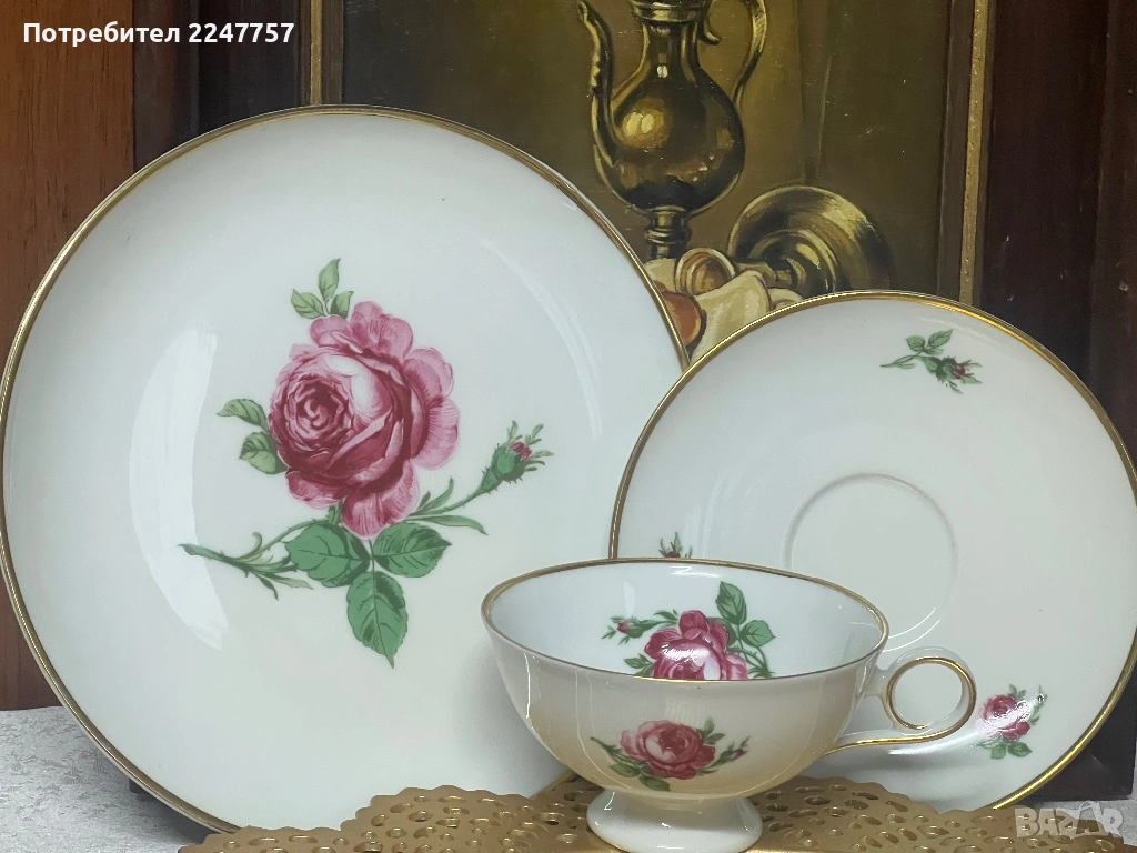 Троен сет порцелан AK Kaiser, снимка 1