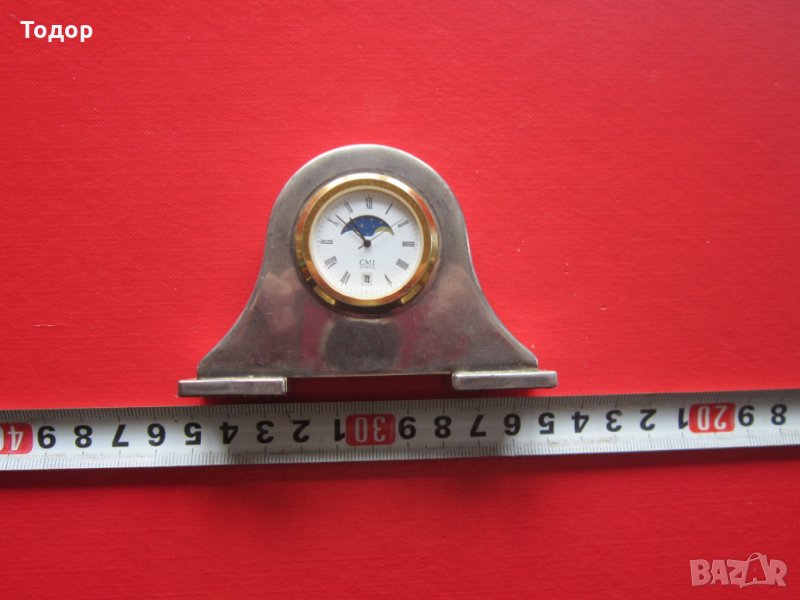 Страхотен позлатен Арт Часовник , снимка 1