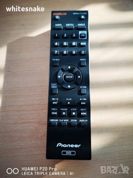 Pioneer 076e0pp041 remote control for DVD / ДИСТАНЦИОННО , снимка 1