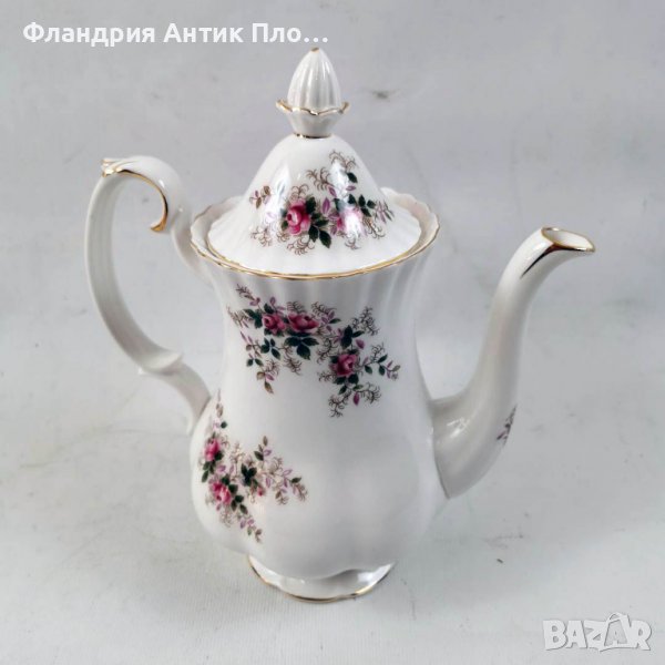 Висок чайник Royal Albert Lavender Rose, снимка 1