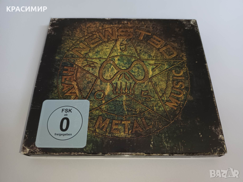Newsted ‎– Heavy Metal Music (CD+DVD Digipak) , снимка 1