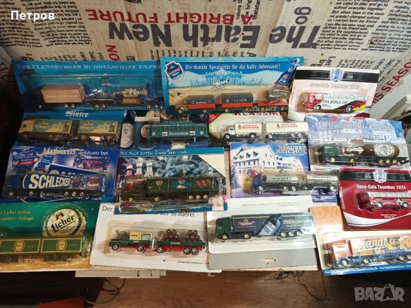 Стари колекционерски камиончета, снимка 1