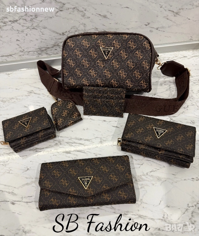 Guess чанта в кафяво, снимка 1