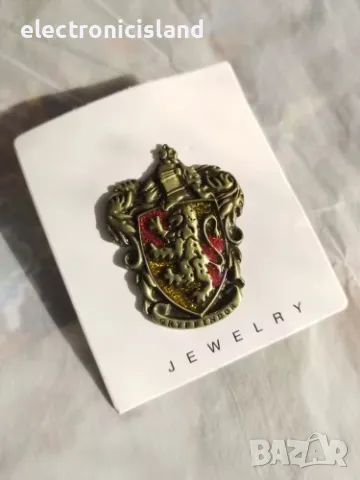 Брошка Хари Потър Harry Potter, Грифиндор Griffindor, снимка 4 - Други - 48344650