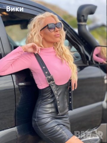 Сукман от кожа Бутик Mon Cher 