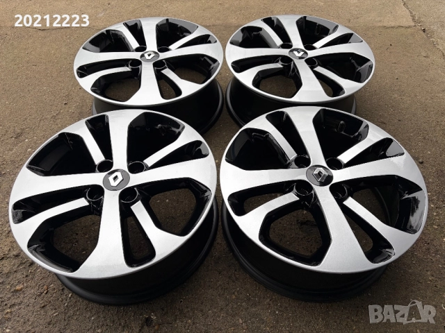 4 броя алуминиеви джанти за Renault Clio 16, снимка 4 - Гуми и джанти - 52884571