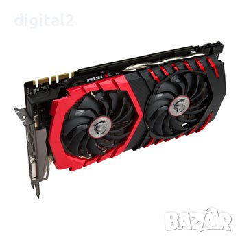 Видеокарта MSI Ge Force - GTX 1070TI-8 GB GDDR5x RGB OC -Gamining , снимка 2 - Видеокарти - 32031870