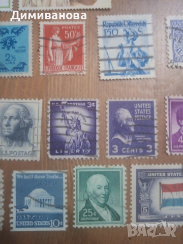 Колекция 70 пощенски марки от различни държави, снимка 10 - Филателия - 51745994