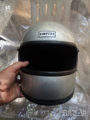 Ретро каска шлем Usa 70те , снимка 2 - Аксесоари и консумативи - 34000422
