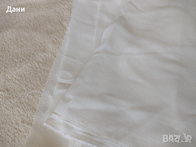 Плат за тънко перде имитиращо на ленена текстура, снимка 7 - Други - 36447511