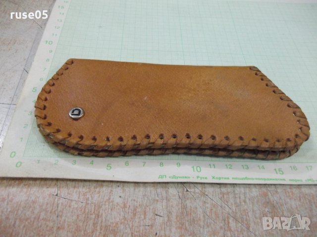 Калъф за очила стар от естесвенна кожа от магазин "СБХ", снимка 2 - Други ценни предмети - 34083107